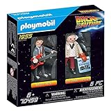 PLAYMOBIL Back to The Future 70459 Marty Mcfly y Dr. Emmett Brown, A Partir de 6 Años