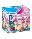 Playmobil Fairies 70658 - Unicornio con Hada Cuidadora, a Partir de 4 años