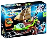 PLAYMOBIL-Pirata Camaleón con Ruby y un Barco Personajes de la serie Super 4, multicolor, 51,5 x 14,2 x 38,5 cm 9000