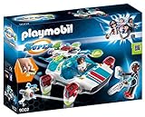 Playmobil - FulguriX con Agente Gene, Personajes de la Serie Super 4, Multicolor (Playmobil, 9002)