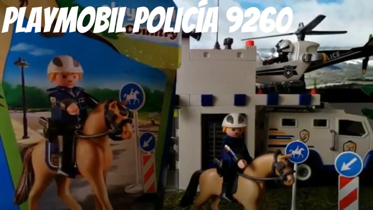 Playmobil Policía a Caballo
