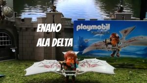 Playmobil Enano con Ala Delta 9342 ⚔️ 🚀