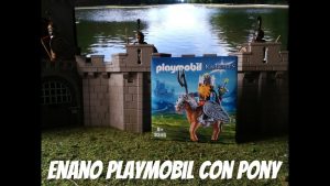 Playmobil 9345 Enano con Pony de Guerra ⚔️🐴