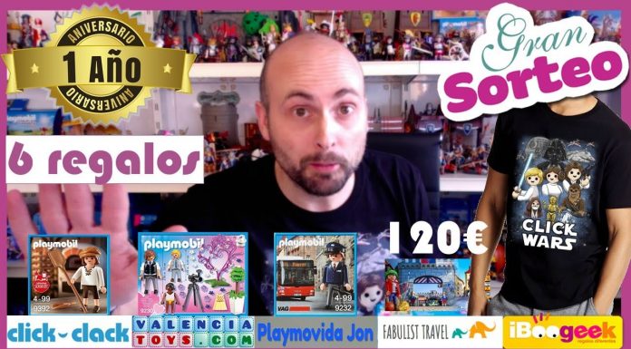 Regalos Playmobil – Primer Aniversario El Mundo Click – Sorteo Playmobil