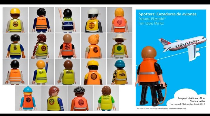Exposición Playmobil Aeropuerto ✈️  Alicante 2018 Spotters – Dioramas Playmobil Aviones ⁉️ 2140