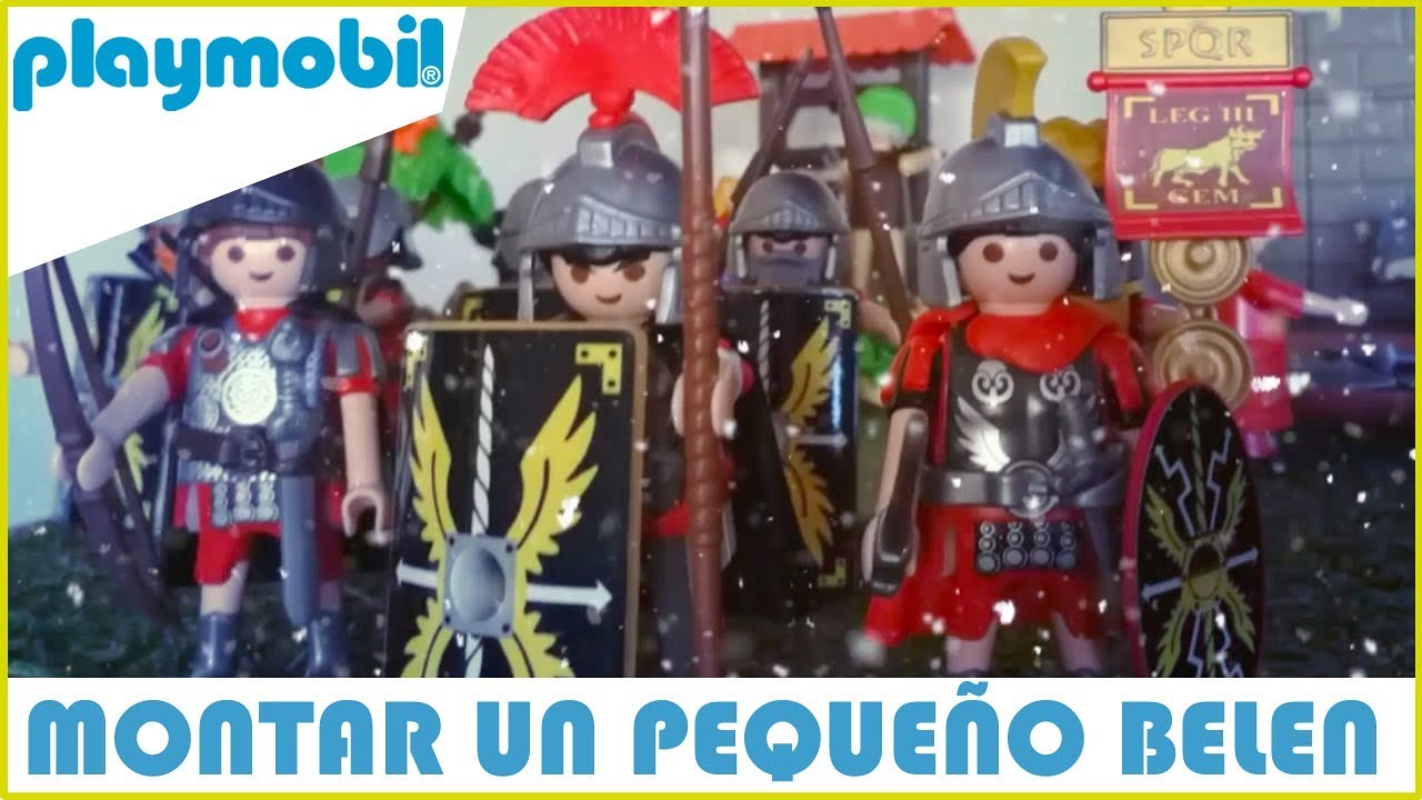 Cómo montar un belén de Playmobil