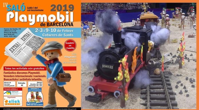 Playmobil Cotxeres de Sants 2019 – Exposiciones de Playmobil 2019 – Videos Playmobil Playmobil 2324