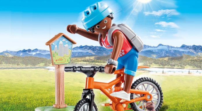 Playmobil Ciclistas de montaña en una excursión por la montaña – 70303 2020 – El Mundo Click 70303