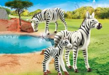 Playmobil 2 cebras con cría – 70356 2020 – El Mundo Click 70356