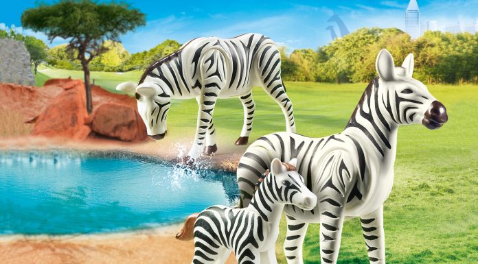 Playmobil 2 cebras con cría – 70356 2020 – El Mundo Click 70356