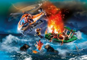 Playmobil Misión de Lucha contra Incendios Costeros - 70491 2020 - El Mundo Click