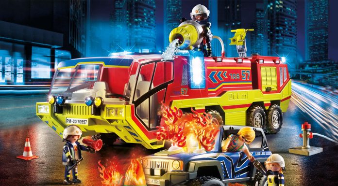 Playmobil Operación de los bomberos con camión de bomberos – 70557 2020 – El Mundo Click 70557