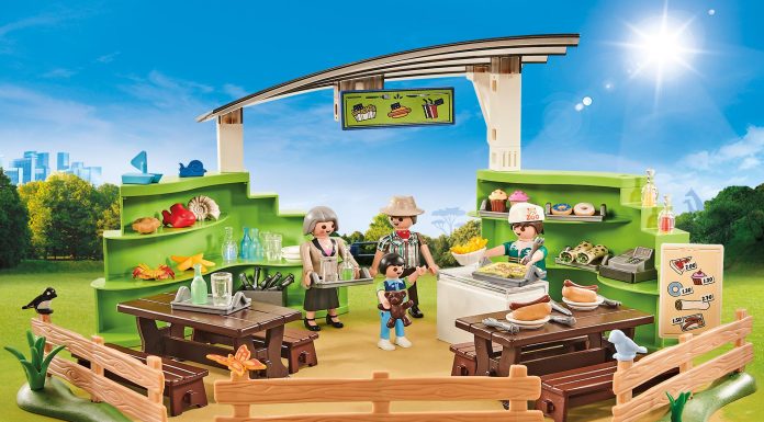 Playmobil Restaurante con tienda en el zoológico – 9871 2020 – El Mundo Click 9871