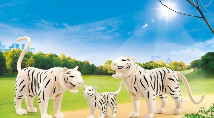 Playmobil 2 tigres blancos con cría – 9872 2020 – El Mundo Click 9872