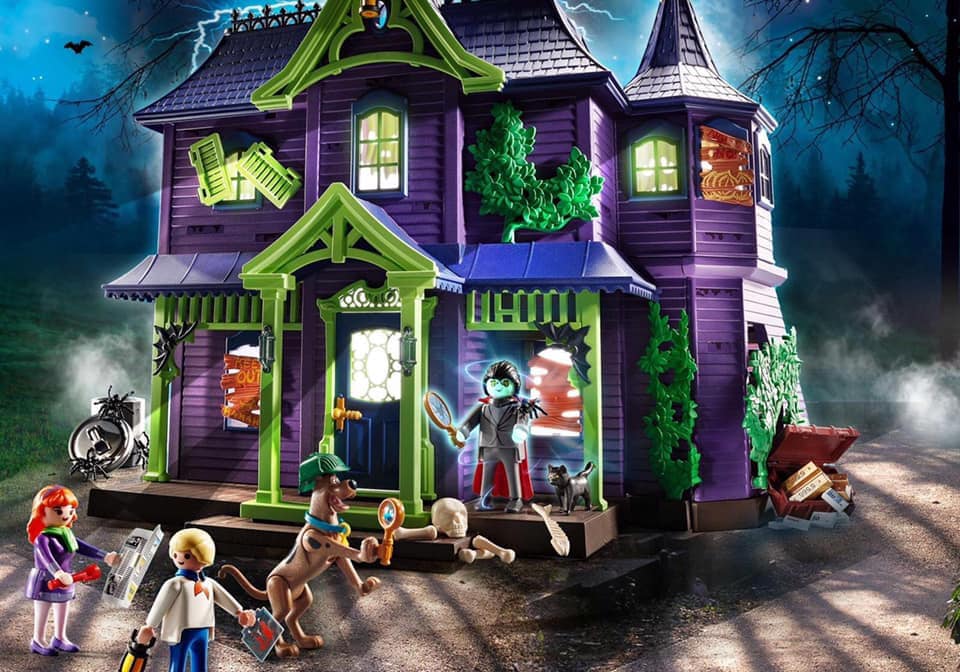 scooby doo mansion playmobil