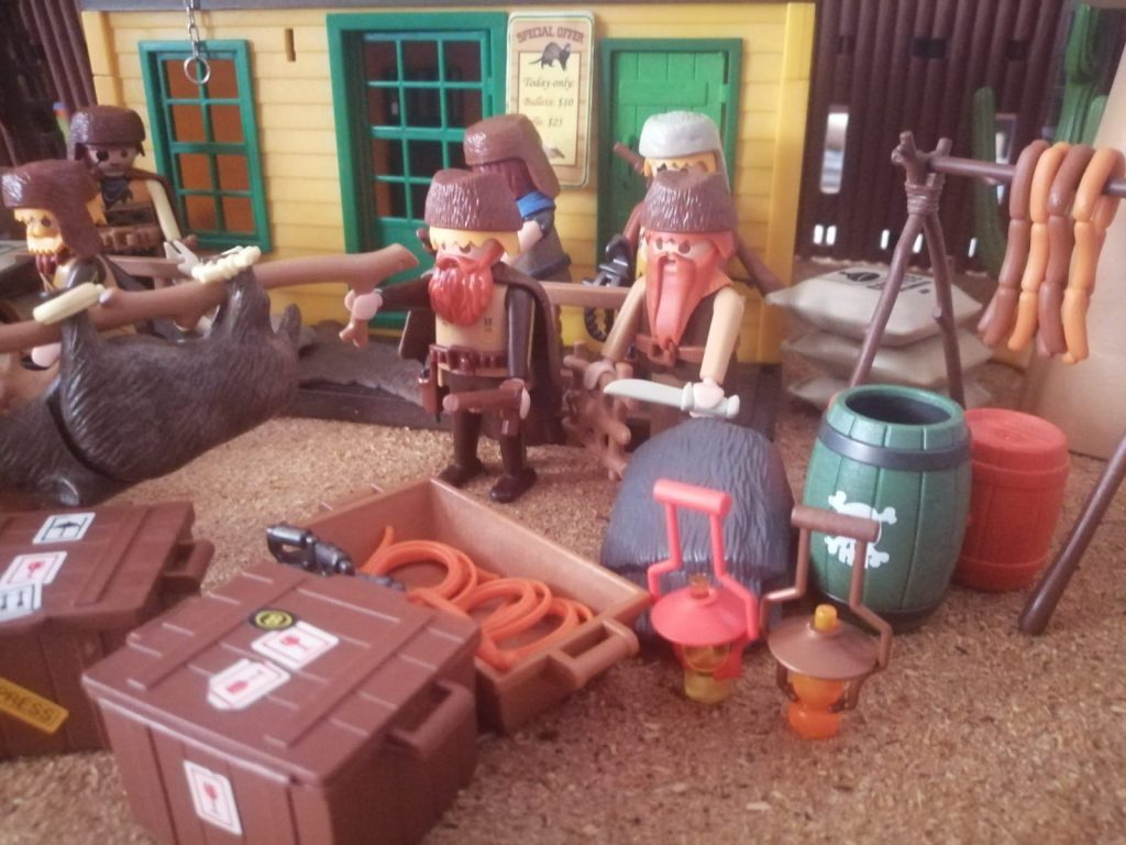 tramperos playmobil oeste