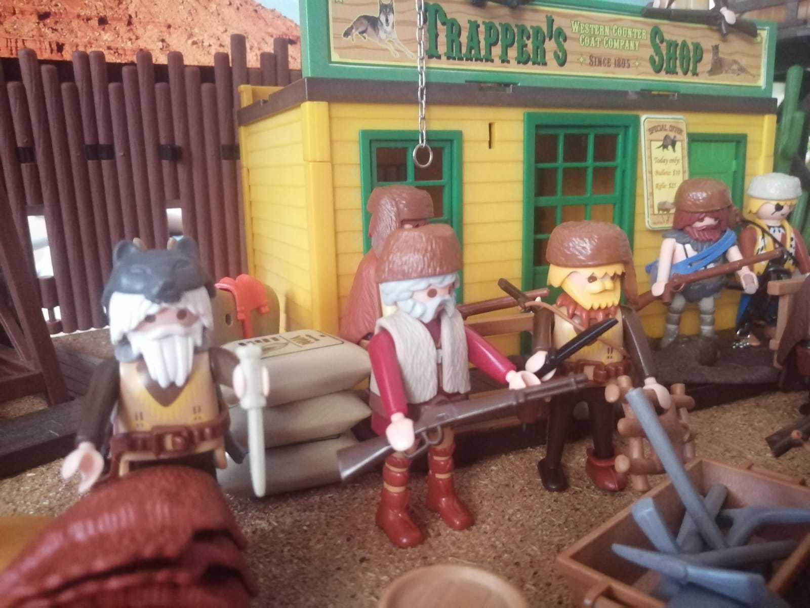 Vasca Da Bagno In Miniatura Custom Per Playmobil – Tema Western, Fatta A Mano, Accessorio Decorato (Playmobil Non Incluso) - Foto 3