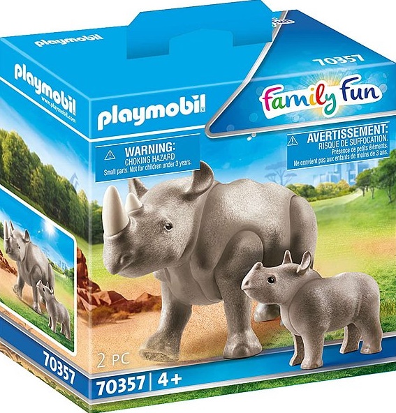 playmobil 2020 zoo rinocerontes