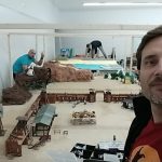 montaje exposicion playmobil torrent