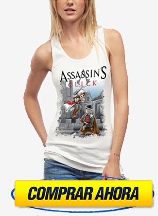 comprar camiseta playmobil assassins click