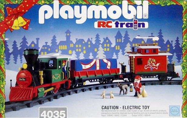 playmobil tren navidad 4035
