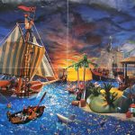 playmobil poster goleta y piratas