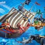 playmobil poster piratas y isla 3740 y 3738
