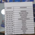codigos sobres serie 1 pelicula playmobil