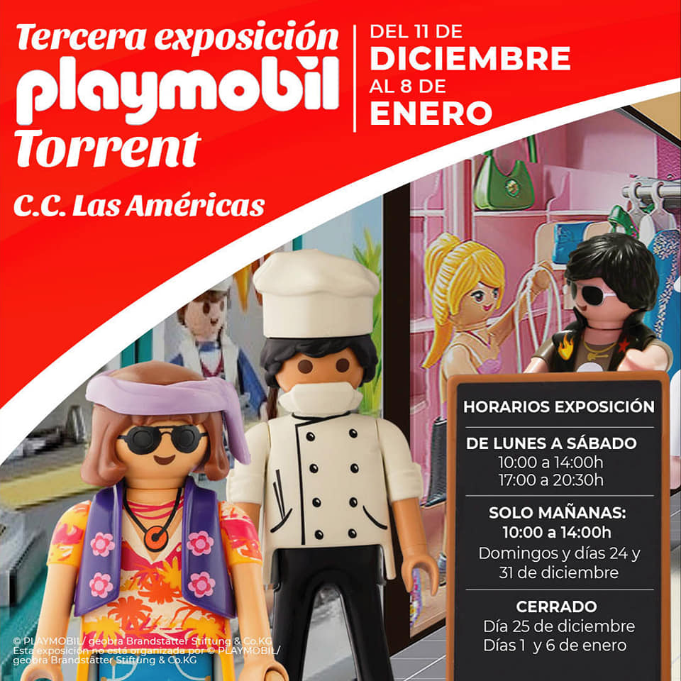 mamífero cache Mamut Exposición Playmobil Torrent 2021 2022 (Valencia) - Horarios y Dioramas