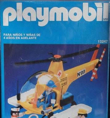 Playmobil Helicóptero – 3247-A 1977 – El Mundo Click 13247