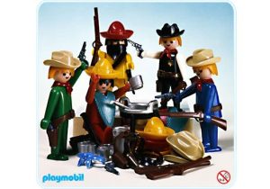 Playmobil Conjunto vaquero/mexicano - 3241-A 1975 - El Mundo Click