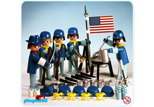 Playmobil EE. UU. – Caballería – Set – 3242-A 1975 – El Mundo Click 3242 A