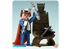 Playmobil Reyes y Reinas Playmobil: todas las referencias 1 Playmobil Rey/Trono