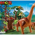 Brachiosaurus mit Baby