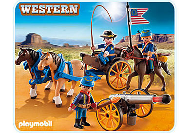 Catálogo Playmobil 2012 91 Kavalleriewagen mit Kanone