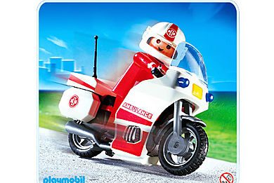 Playmobil Todas las Motos de Playmobil y donde comprarlas 36 Notarzt Motorrad