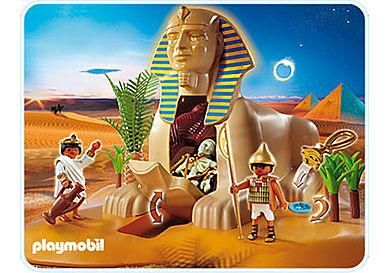 Sphinx mit Mumienversteck