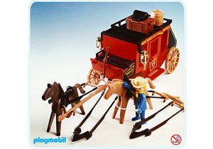 Troc Echange Diligence PLAYMOBIL 3245 GEOBRA sur