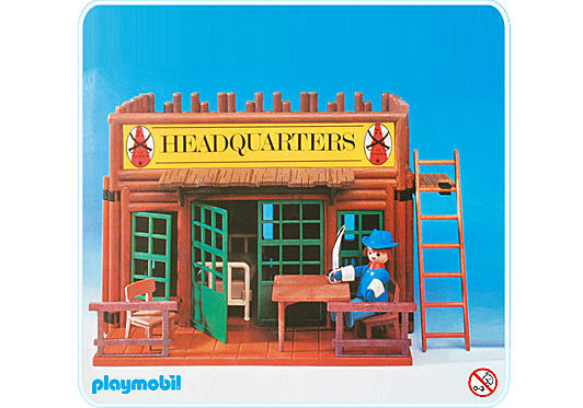 playmobil 3429 Blockhaus Head Quarters