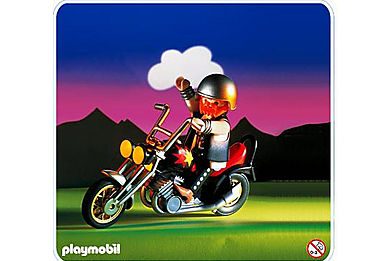 Playmobil Todas las Motos de Playmobil y donde comprarlas 27 Motorrad Chopper