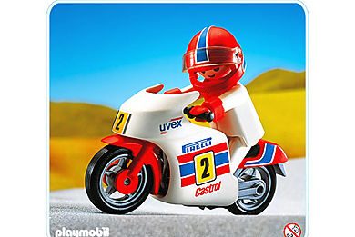 Playmobil Todas las Motos de Playmobil y donde comprarlas 39 Renn Motorrad