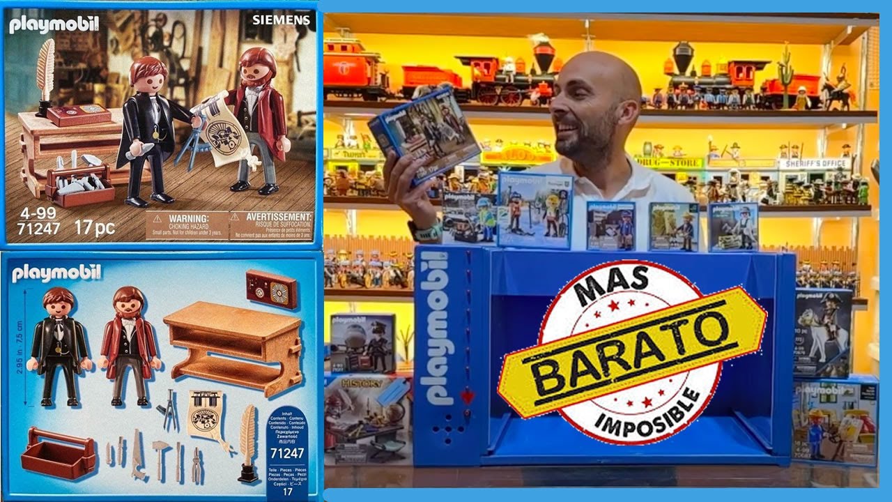 Playmobil Novedades ⭐ Playmobil Especial Siemens 175 Aniversario 71247