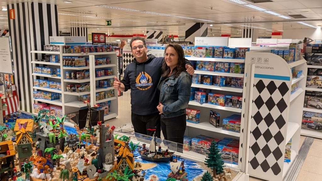 Exposicion playmobil sevilla corte ingles