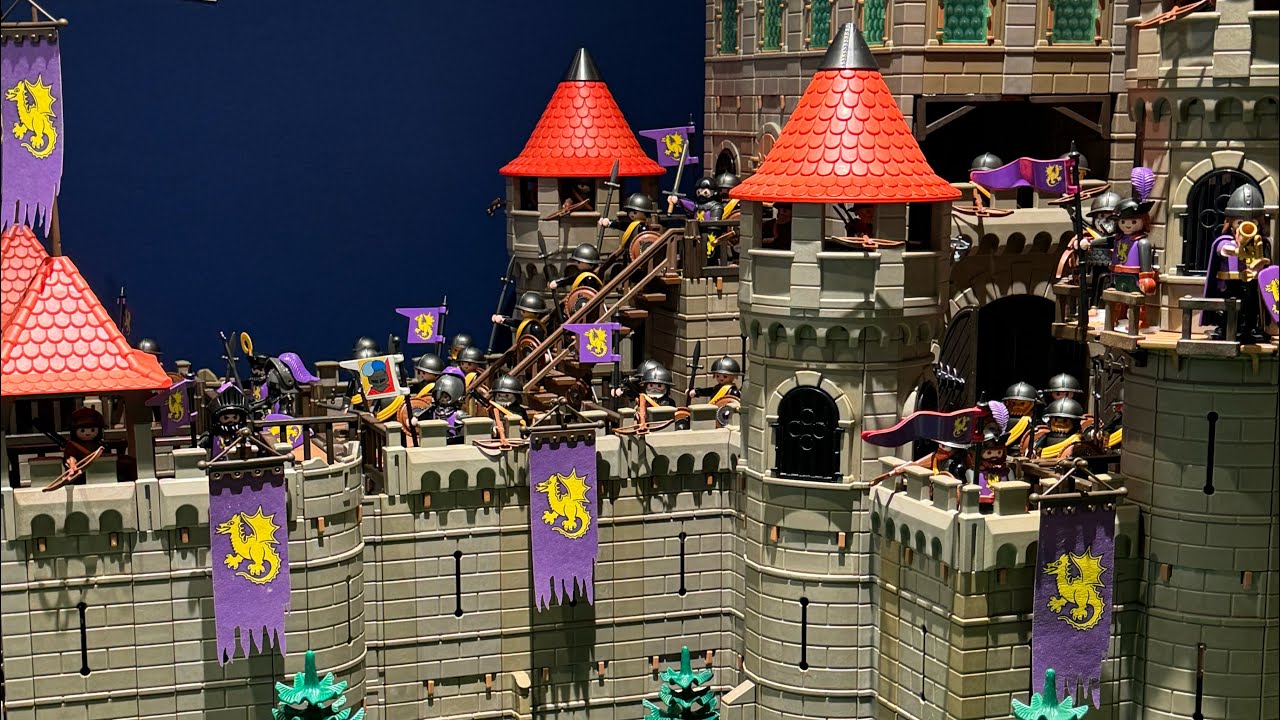 Playmobil Conflicto al pie del castillo - Exposición Playmobil Altura 1 Cómo comprar Playmobil Conflicto al pie del castillo - Exposición Playmobil Altura