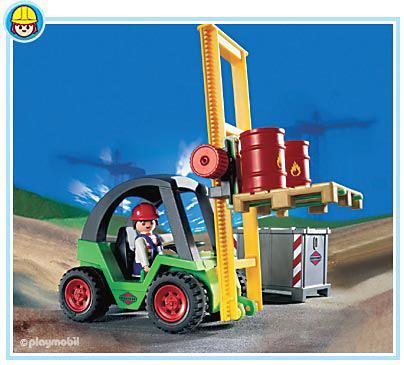 Playmobil Carretilla elevadora – 3003 A 1998 – El Mundo Click 3003 A