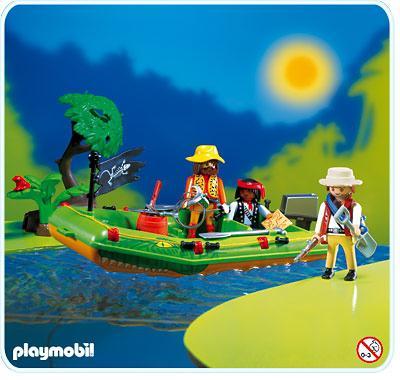 Playmobil Piratas del río – 3042 A 1999 – El Mundo Click 3042 A