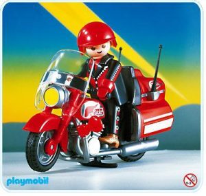 Playmobil Ciclistas Playmobil: todas las referencias (Vuelta y bicicletas) 11 Playmobil Motociclista de carretera