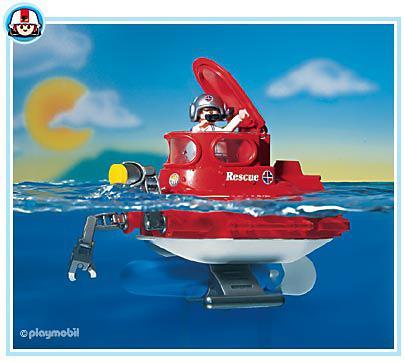 Playmobil Sumergible de expedición – 3064 A 1999 – El Mundo Click 3064 A