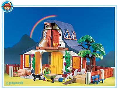 Playmobil Pequeña granja – 3072 A 1999 – El Mundo Click 3072 A