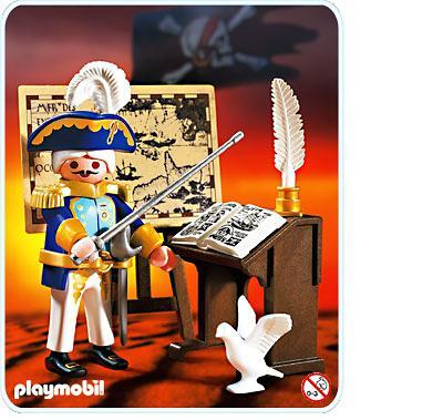 Playmobil Almirante – 3110 B 2001 – El Mundo Click 3110 B
